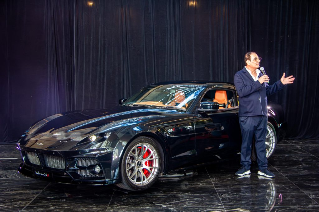 Bufori Founder Gerry Khouri introducing the Bufori CS8